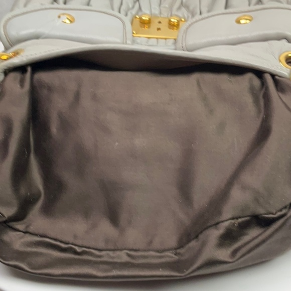 MUI MUI Metalesse leather bag 2way - Picture 16 of 16